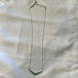 Silpada sterling silver turquoise necklace